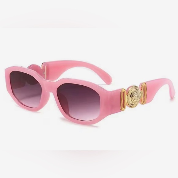 unbranded Accessories - *NEW* PINK PEARL Fashion Designer-Style Monogram Sunglasses NEW